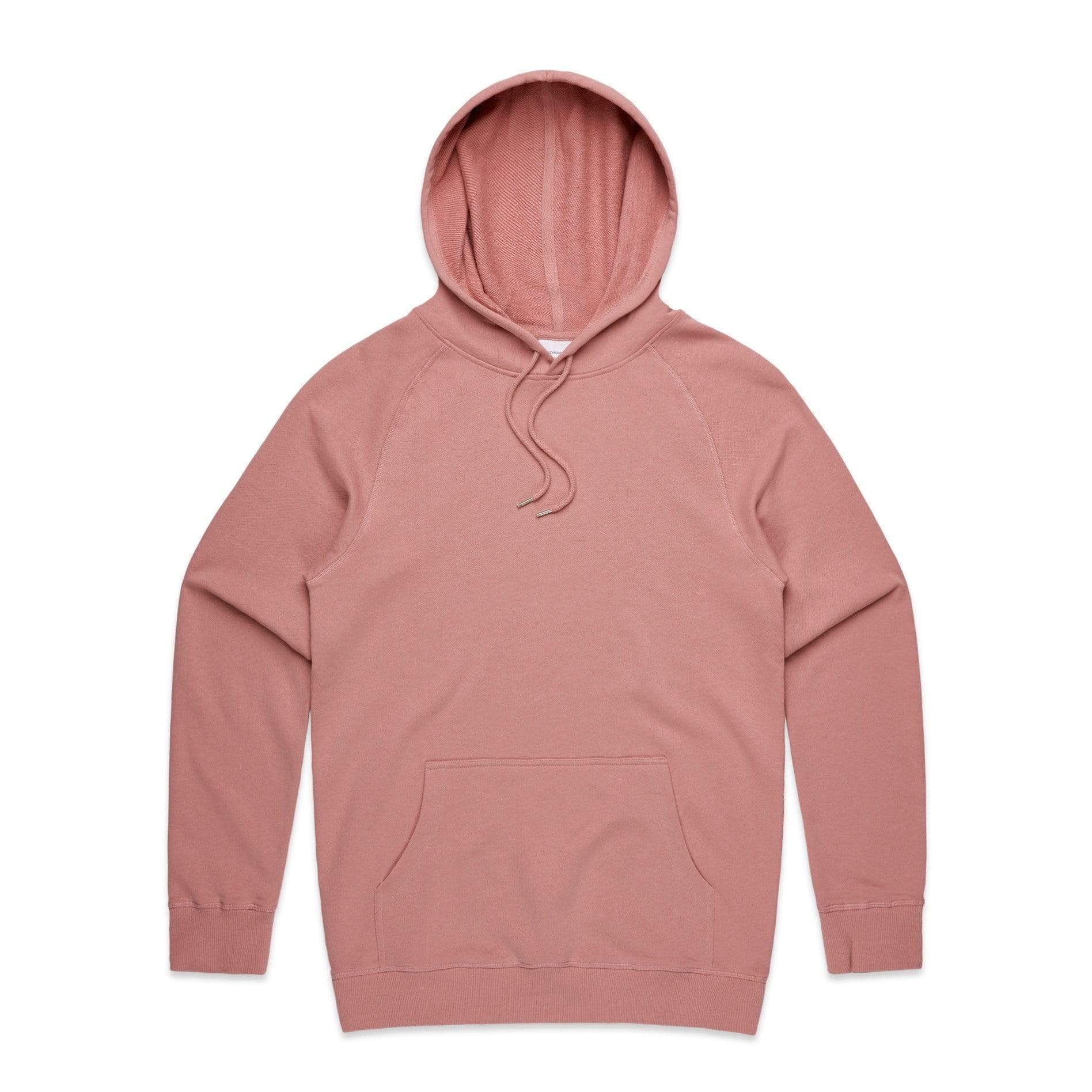 As Colour Men's premium hoodie 5120 Casual Wear As Colour ROSE XSM 